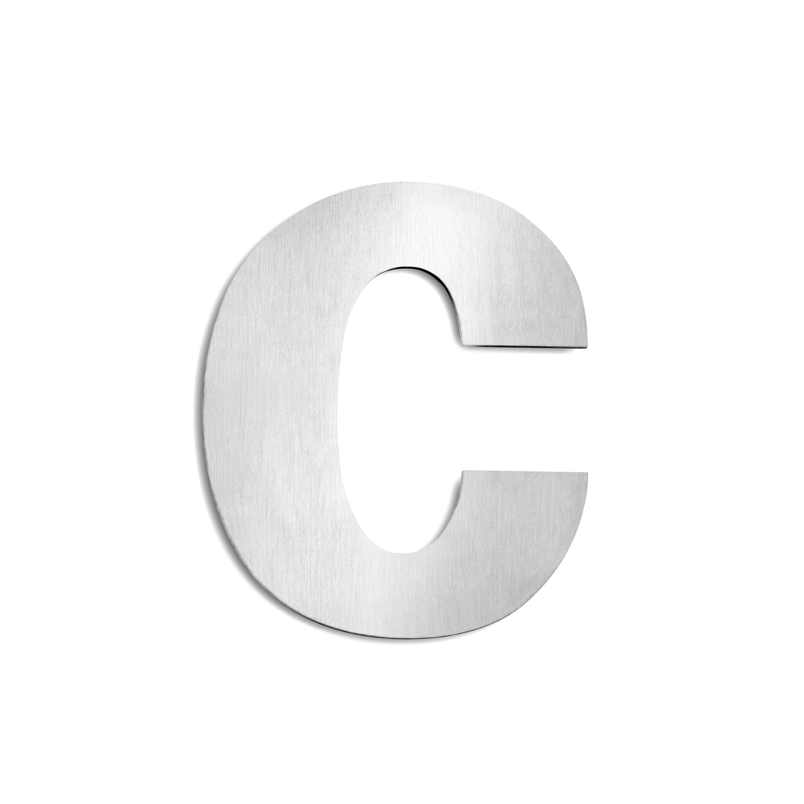 Rvs-huisnummers - de letter c
