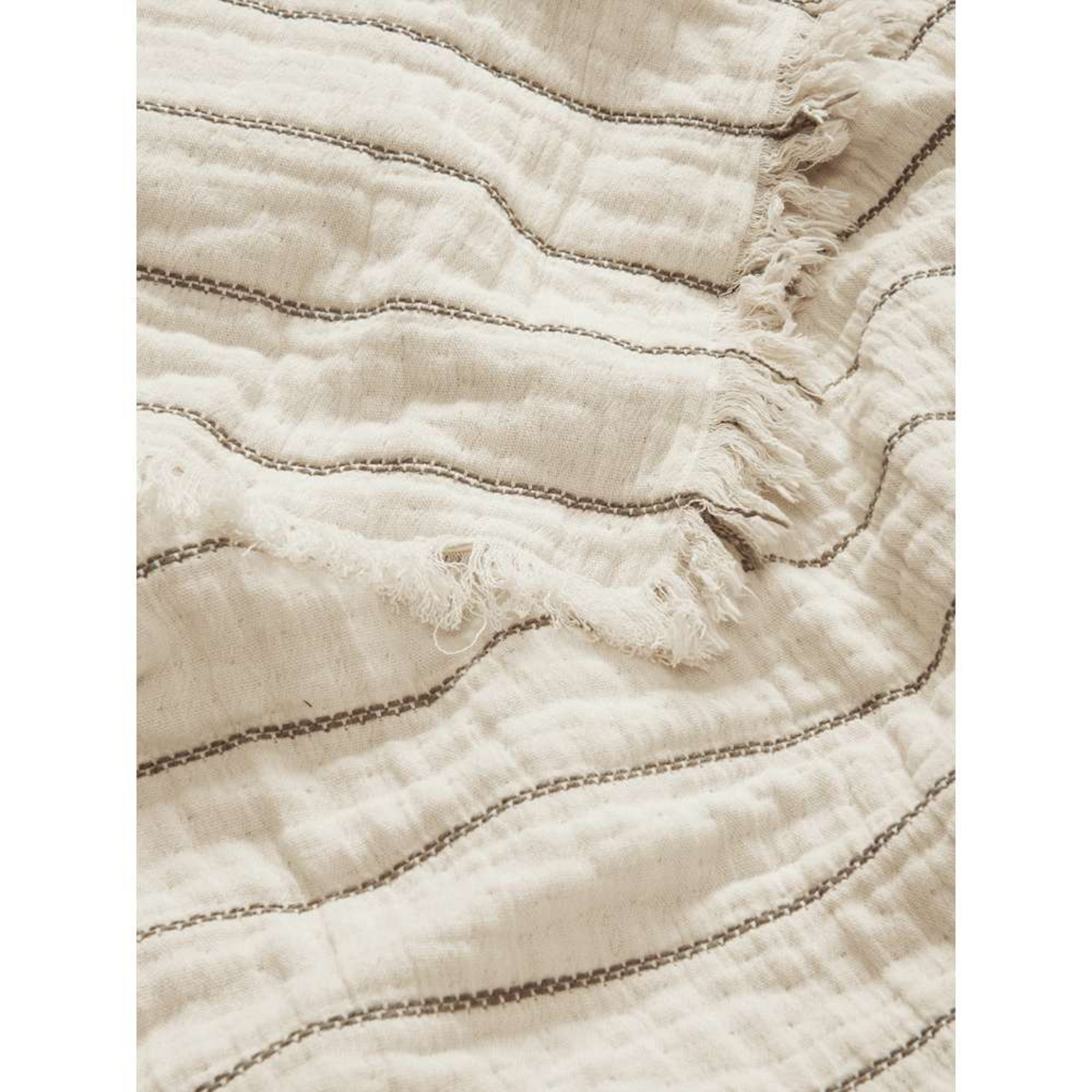 Aires Bedspread Single Undyed - Ferm Living