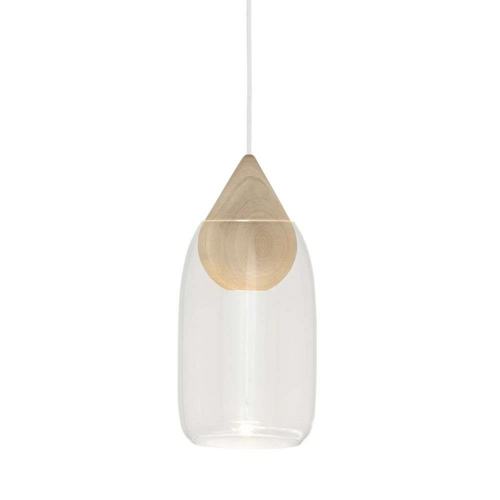 Liuku Lampa Wisząca Drop Transparent - Mater