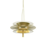 Gravity 2 Pendelleuchte Golden - Forestier
