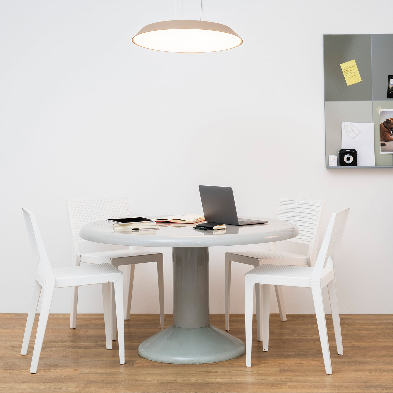 Febe S LED Suspension 2700K Taupe Grey - Artemide