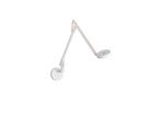 String W2 Mini Aplique de Pared TW Matt White/Orange - Rotaliana