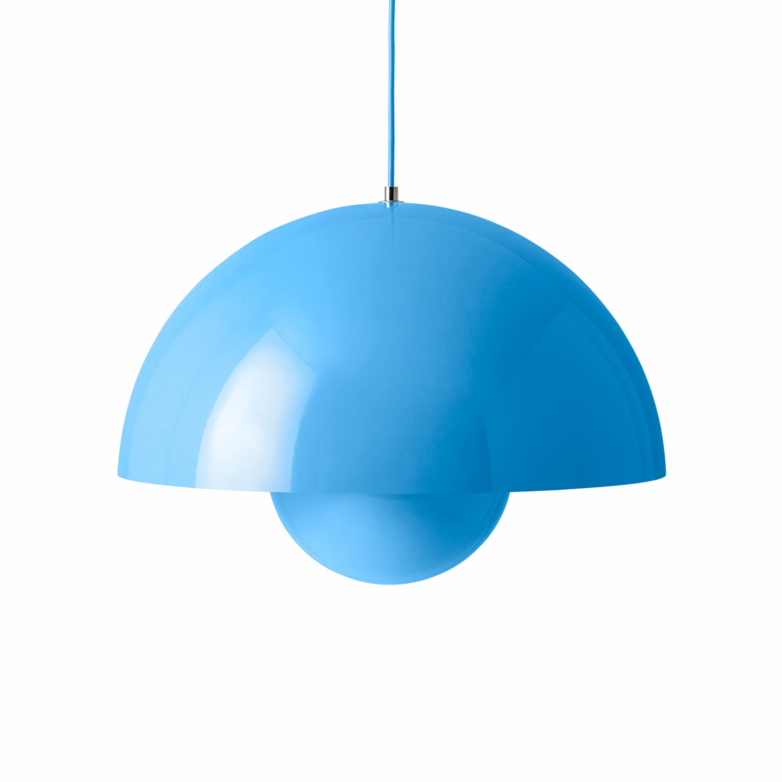 Lampada a sospensione Flowerpot VP2, Ø 50 cm, azzurro - &TRADITION Lampada a sospensione Flowerpot VP2, Ø 50 cm, azzurro - &TRADITION