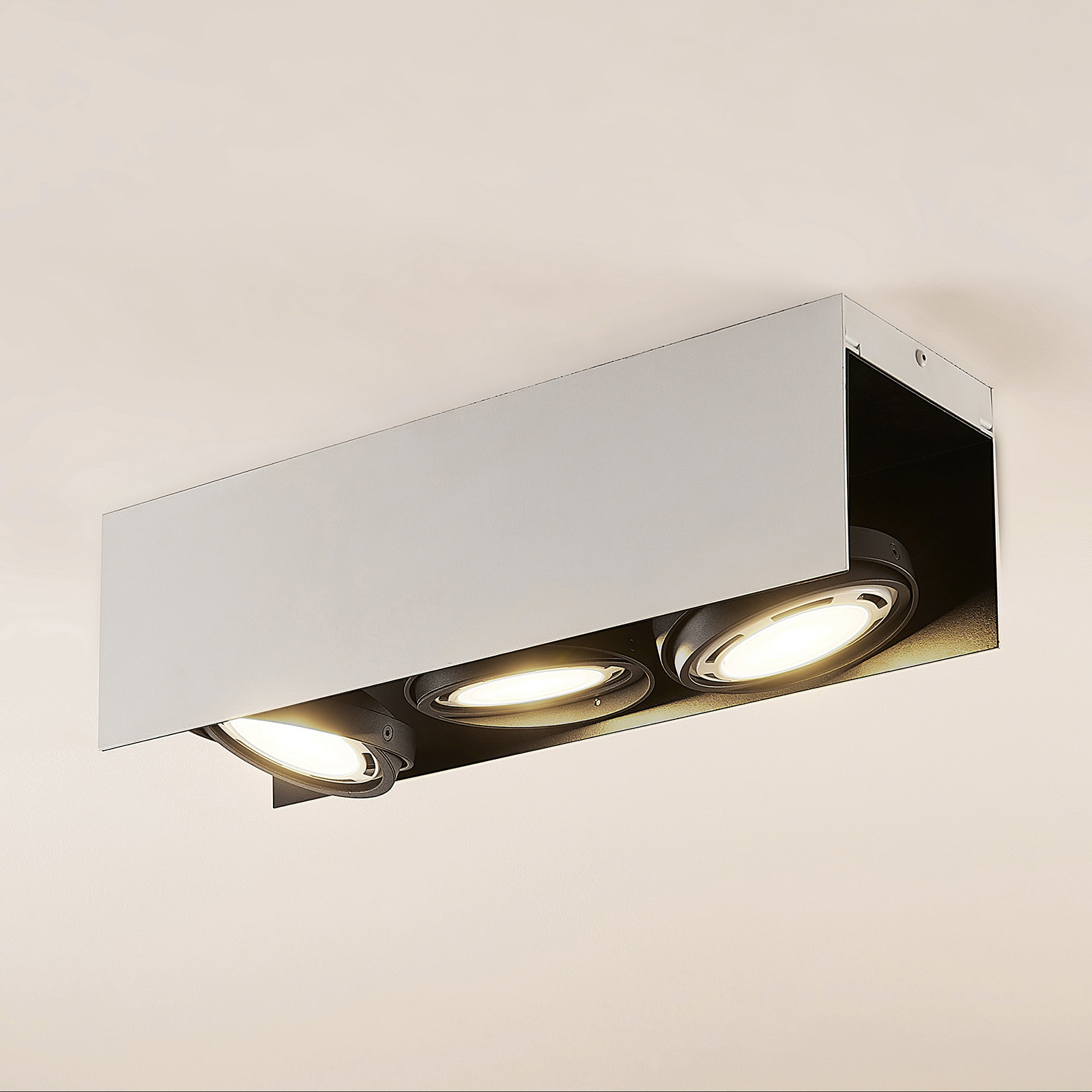 Arcchio Ocula spot pour plafond LED GU10, 3 lampes