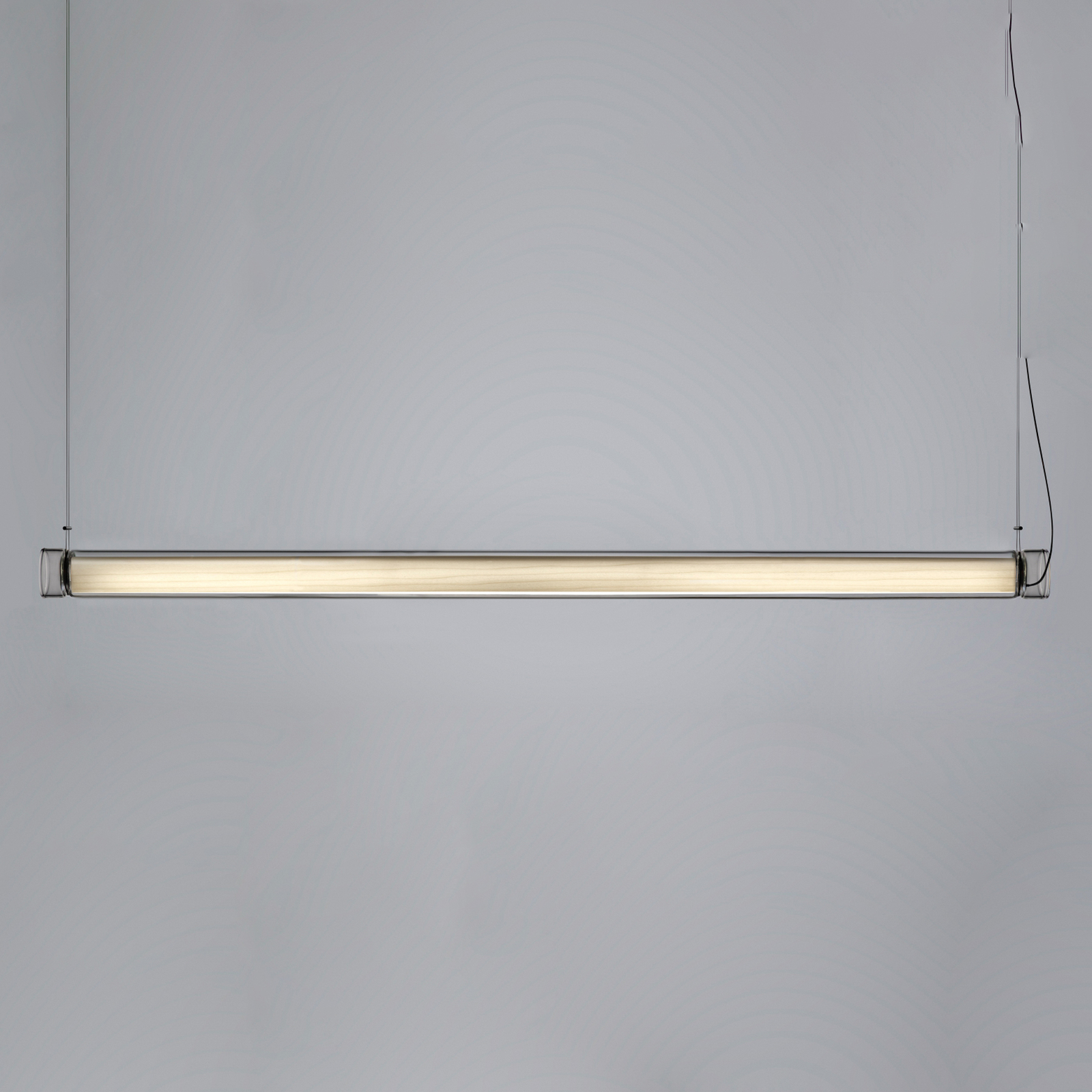 LZF Estela SH LED hanging light, 120 cm, ivory