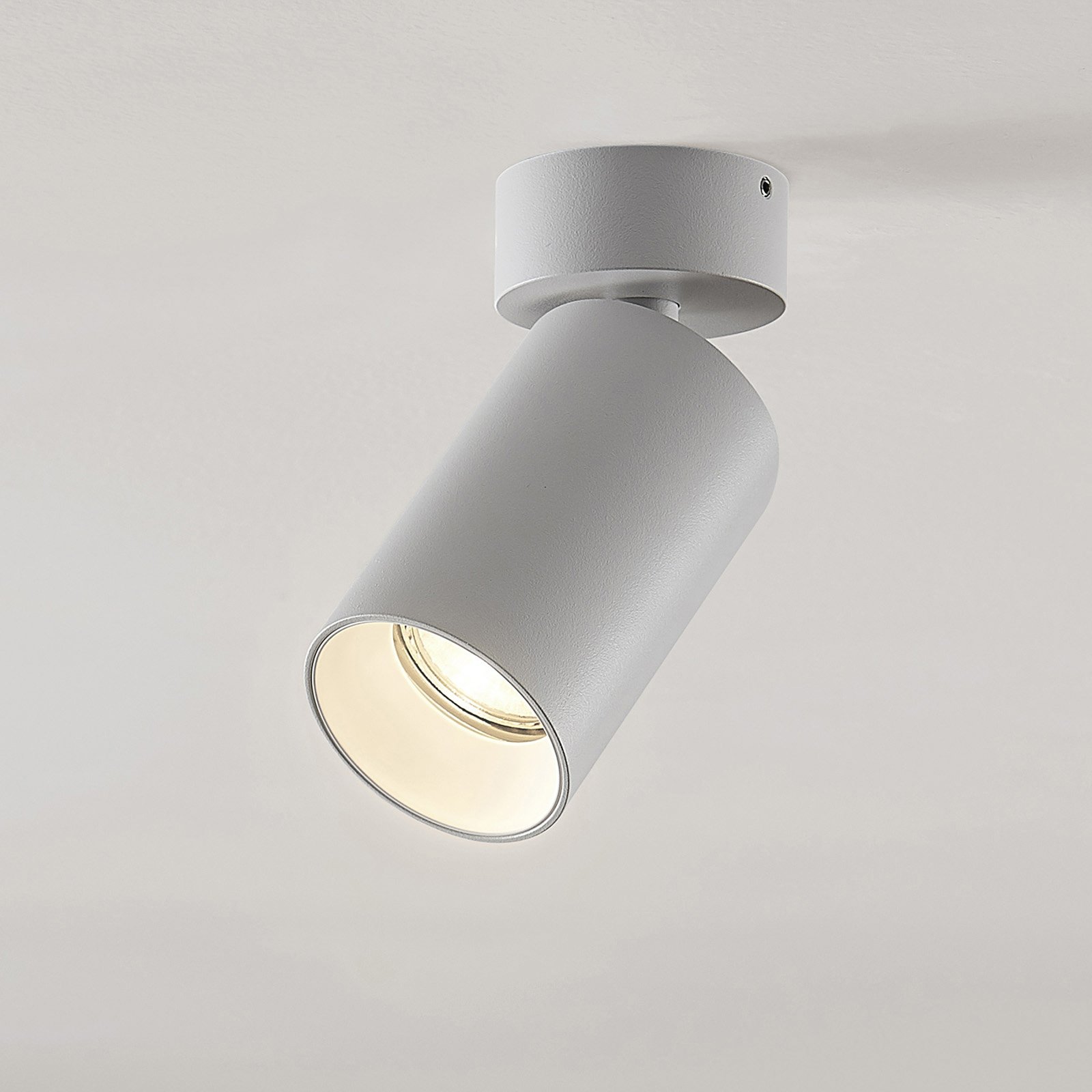Arcchio Brinja spotlight round white 1-bulb 3-set
