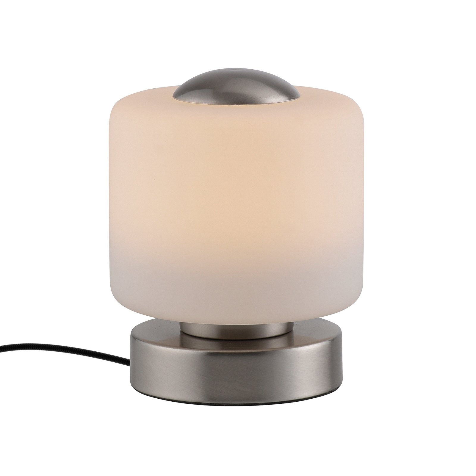 Paul Neuhaus LED table lamp Bota, glass, dimmable, 15cm high