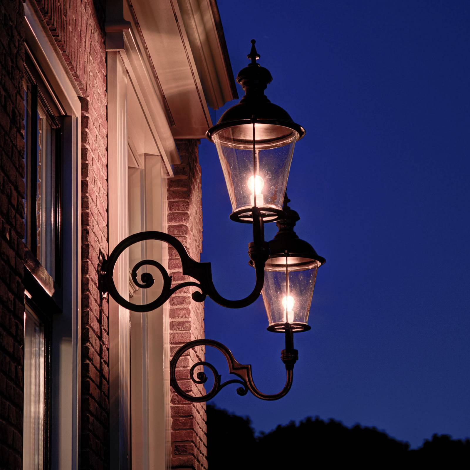 Amstel - Außenwandleuchte, schwarz günstig online kaufen