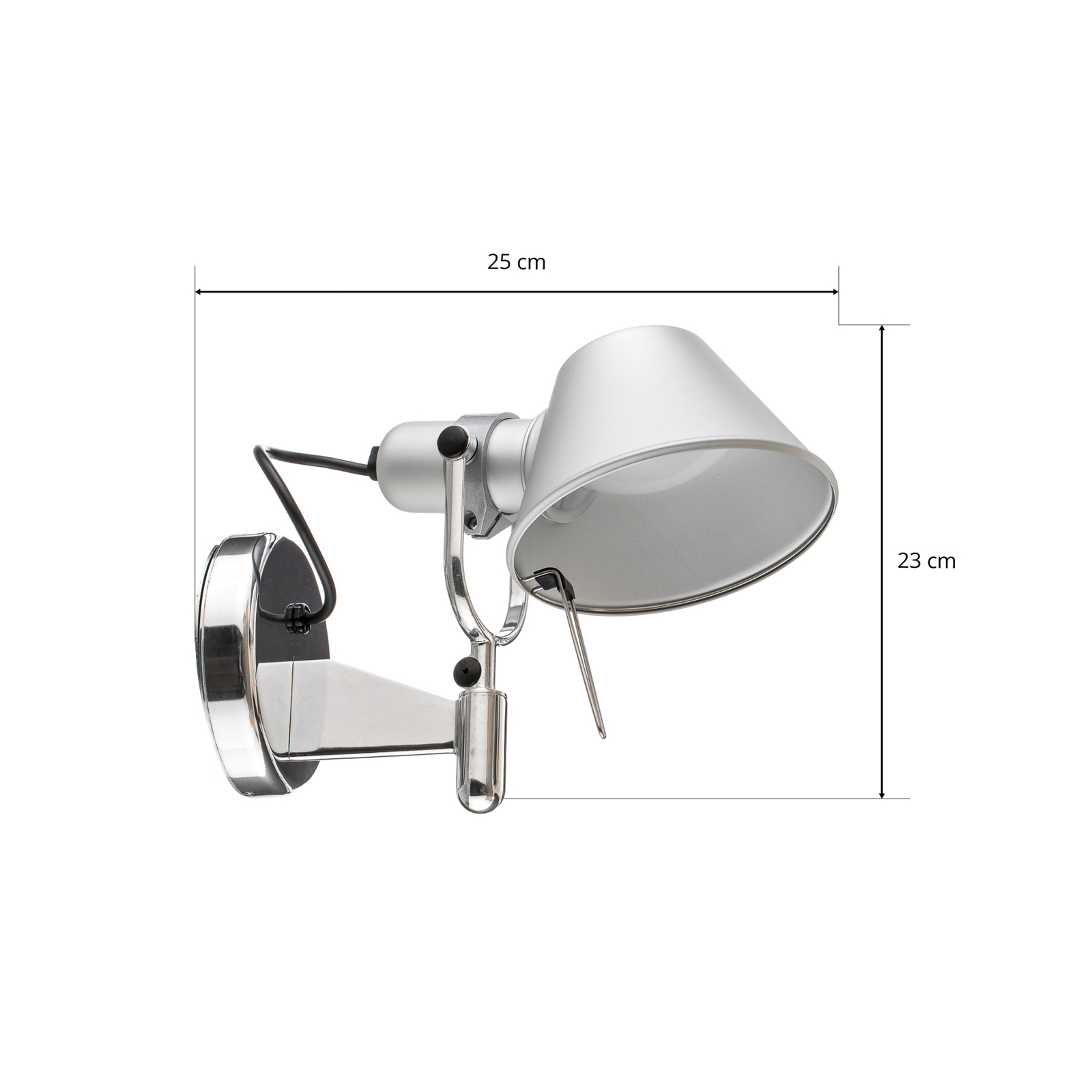 Artemide Tolomeo Faretto without switch, 2,700 K