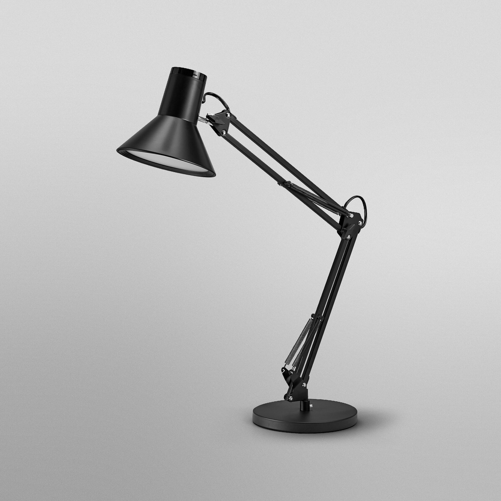 OSRAM LED tafellamp Office Line Desk Retro, zwart 3.000 K