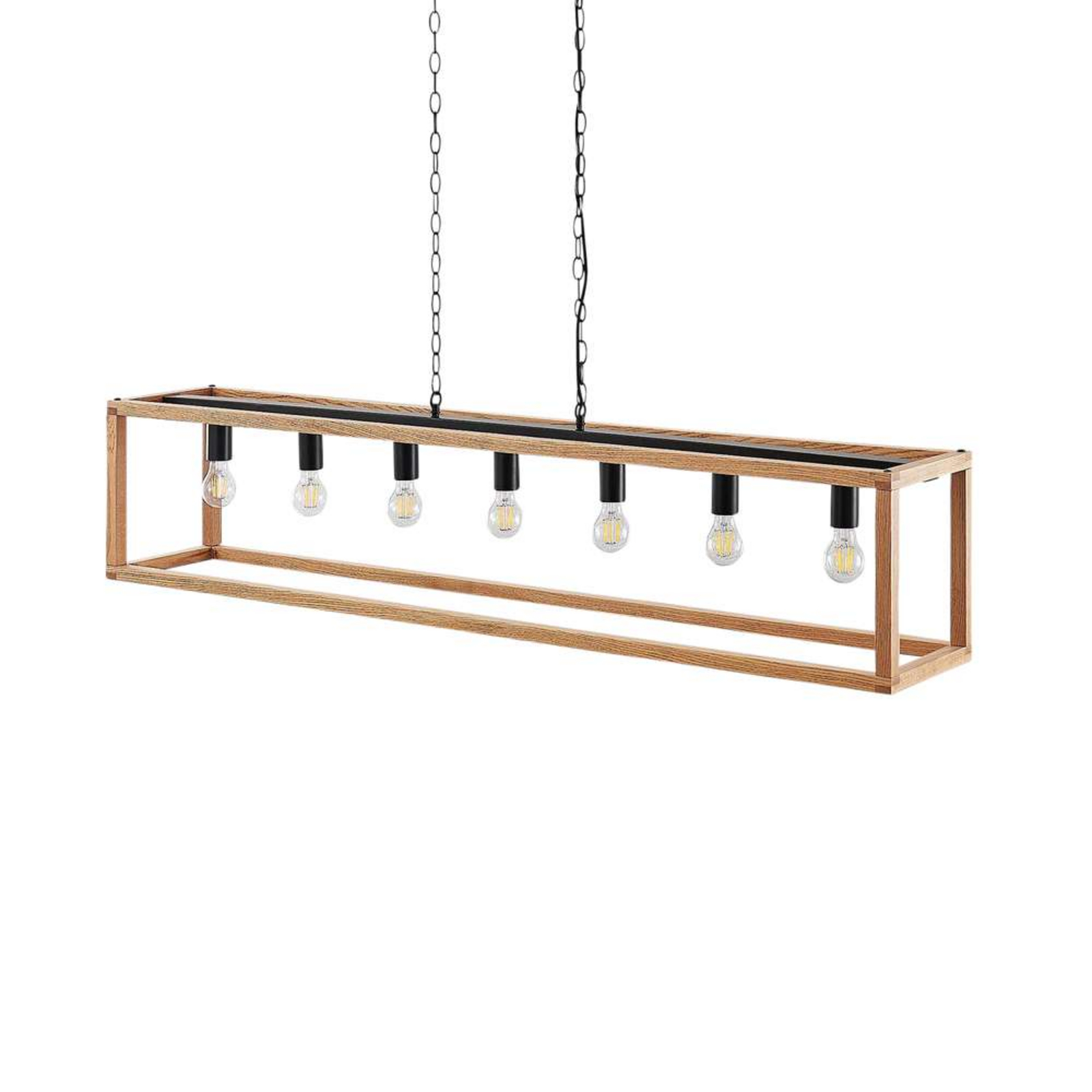 Sedrik 7 Lustră Pendul Oak - Lucande