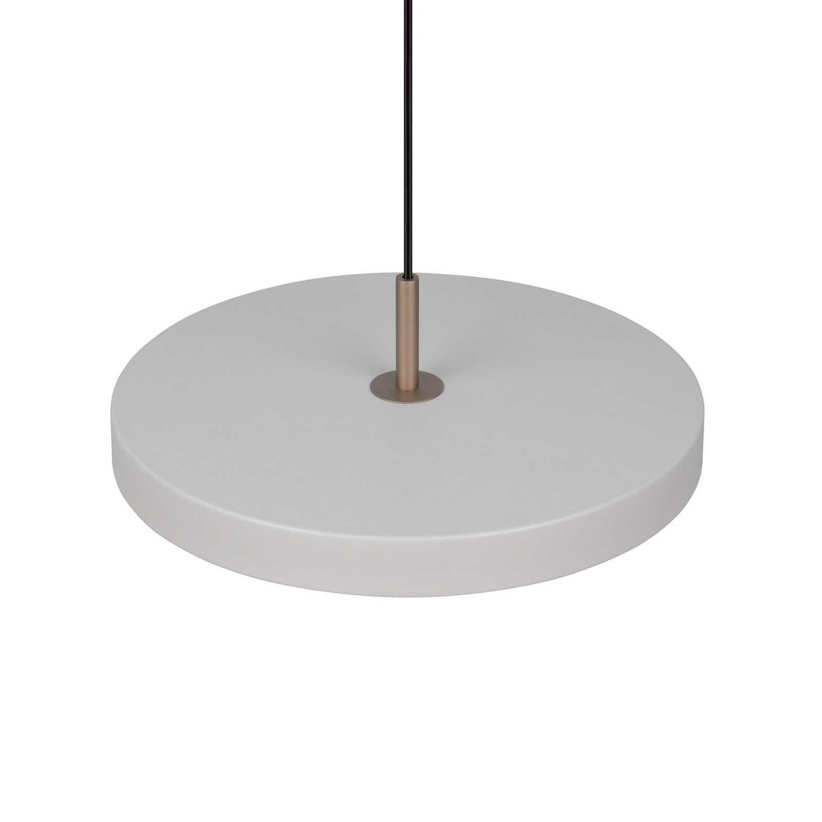 LED hanglamp Keaton, lichtgrijs, Ø 40 cm, metaal, CCT LED hanglamp Keaton, lichtgrijs, Ø 40 cm, metaal, CCT