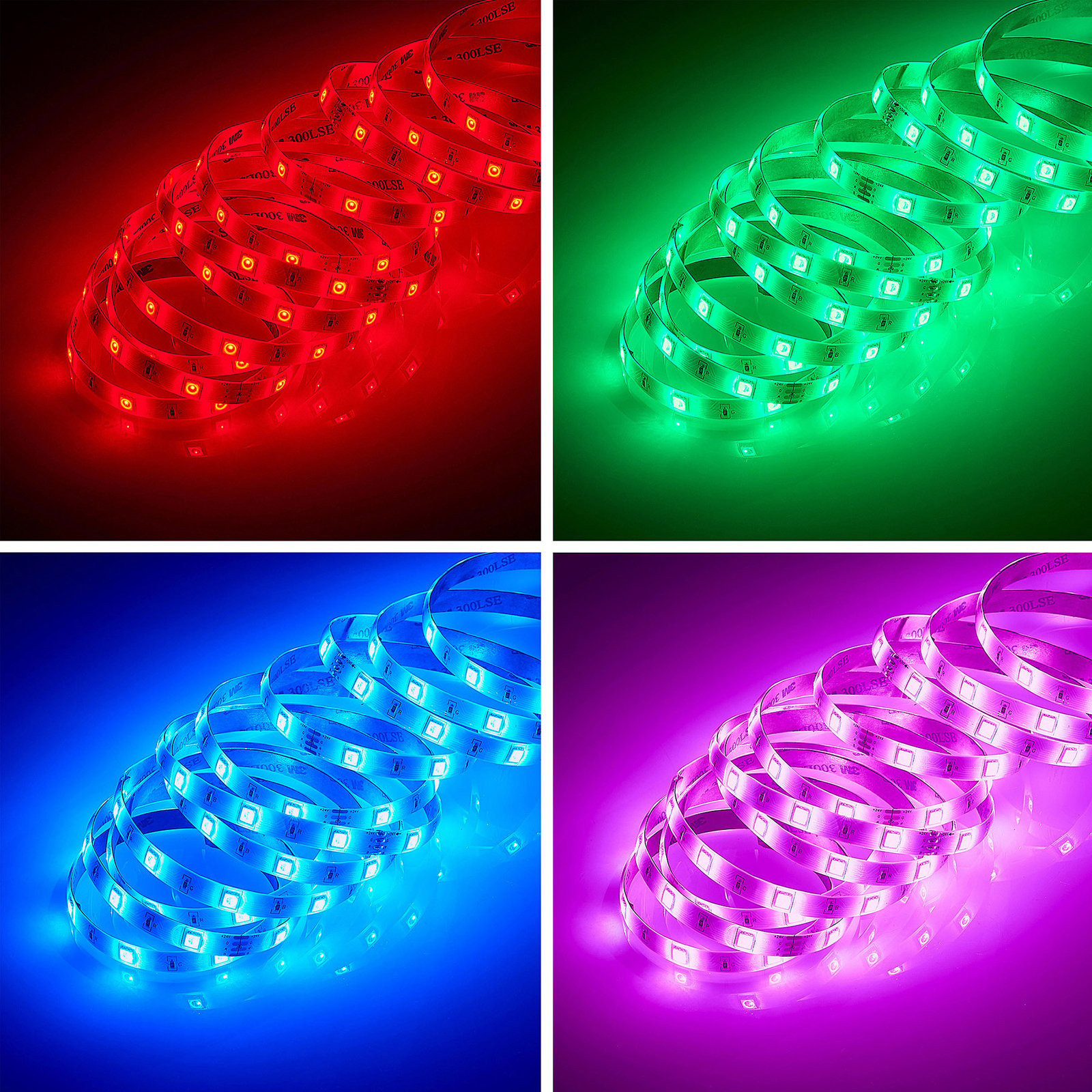 Prios Mekhi -LED-nauha, RGB, 10 m