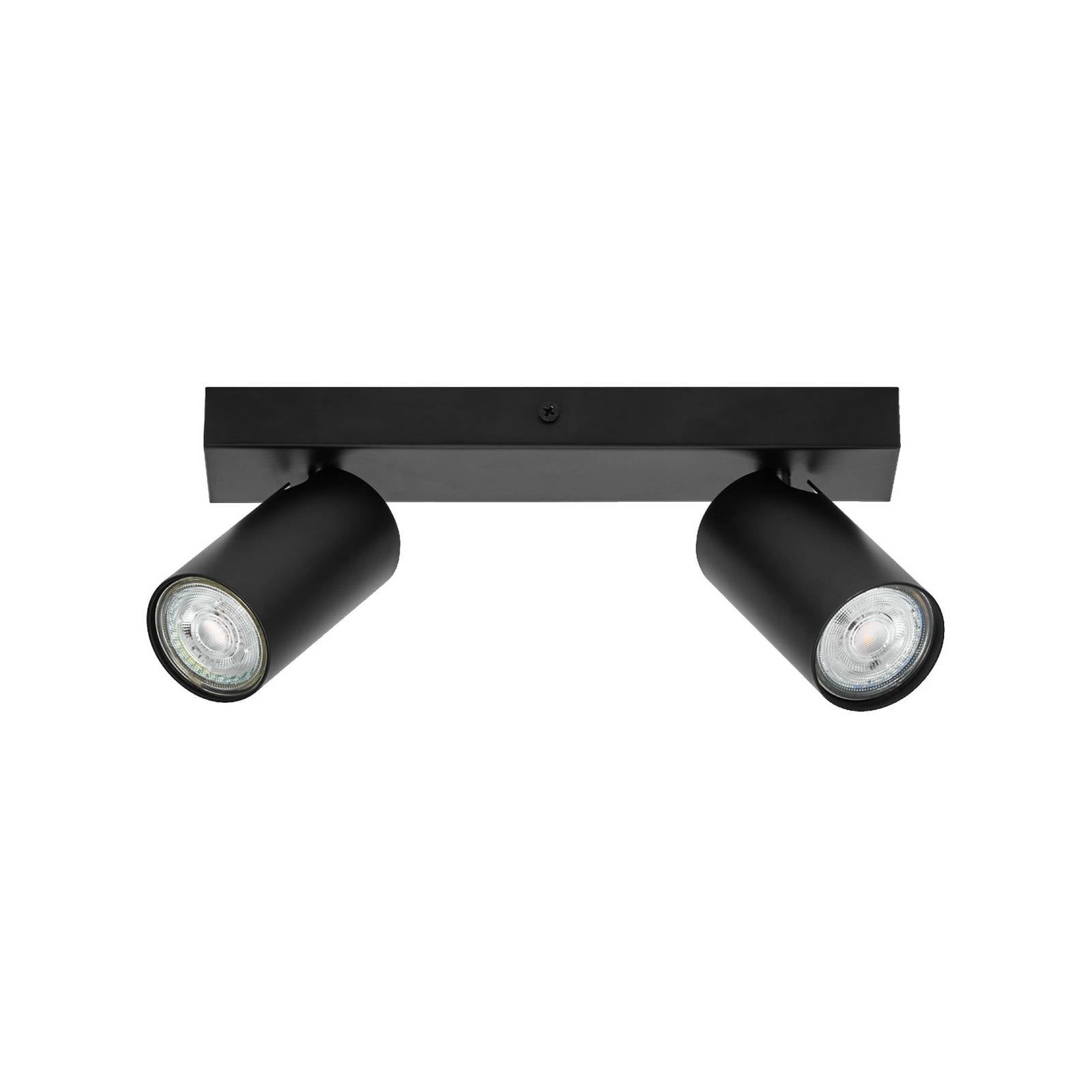 OSRAM Deckenstrahler OCTAGON schwarz 2-flg. GU10-LED 927 dim