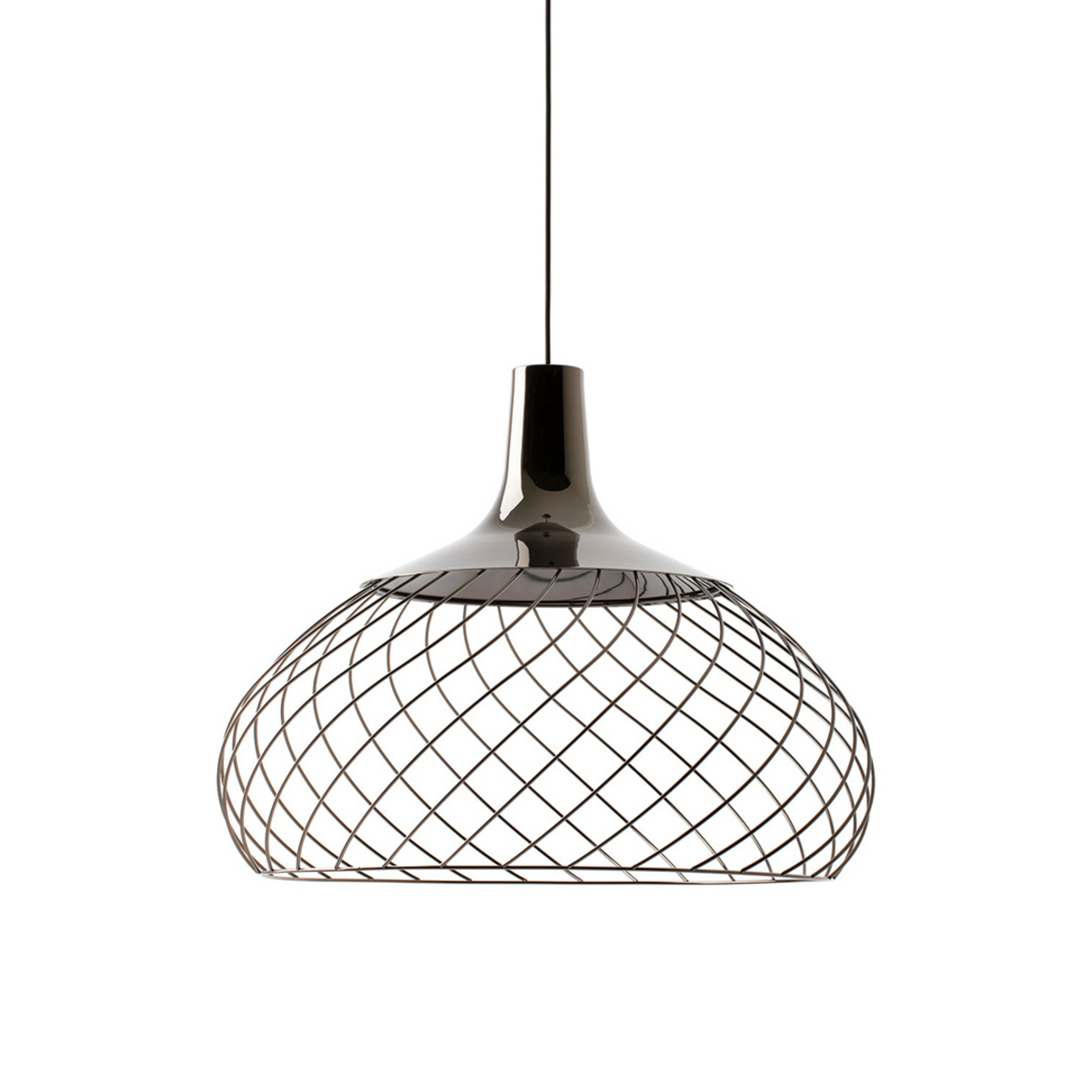 Stilnovo Mongolfier P3 LED-Hängeleuchte, schwarz
