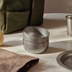 ferm LIVING Tumbler Tumbled, 300 ml, korkeus 10 cm, ruostumatonta terästä