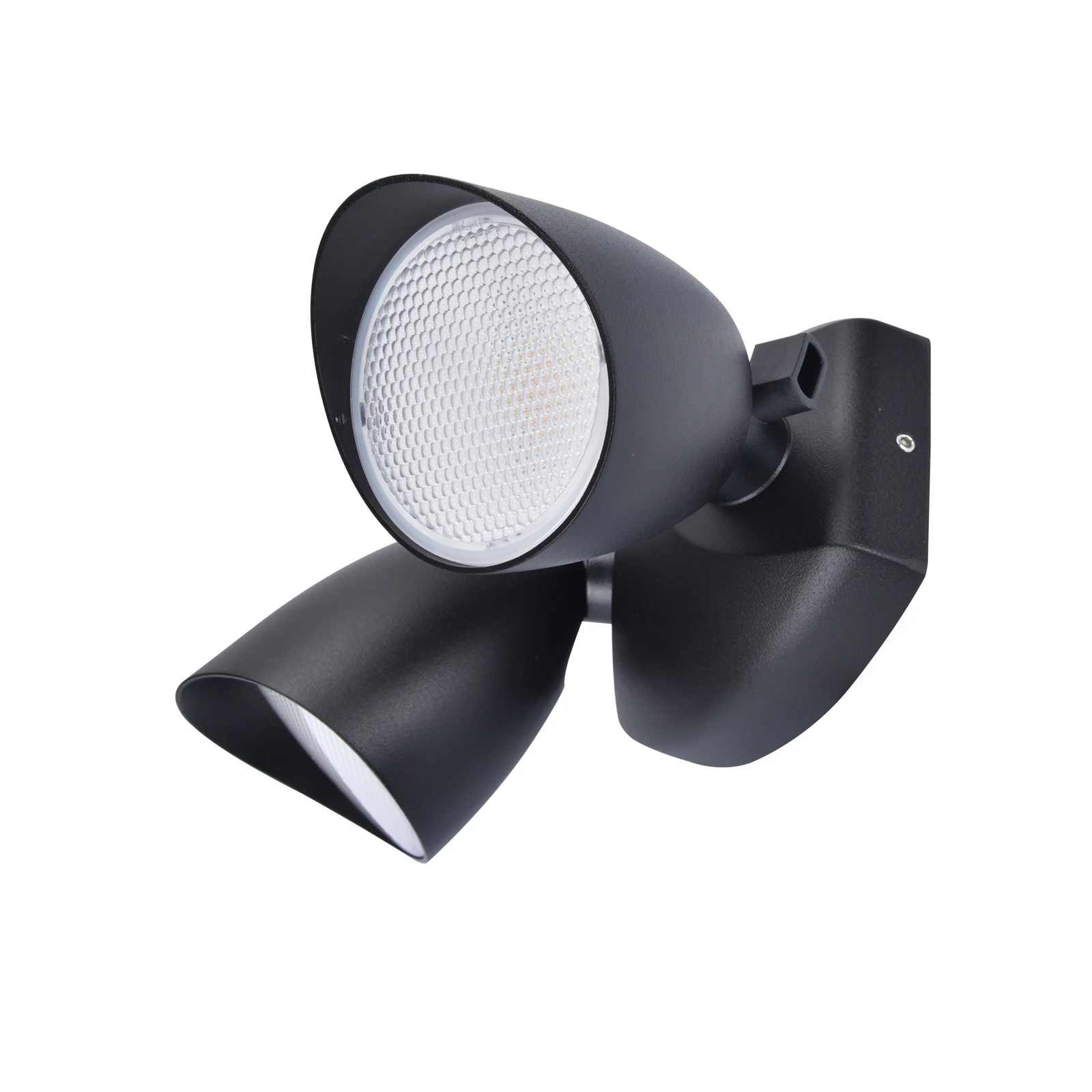 Proiettore da esterno a LED SHRIMP, nero, 20 W, a 2 luci, IP54