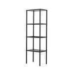 Bibliothèque Loup, noire, 90 cm, métal - Bloomingville