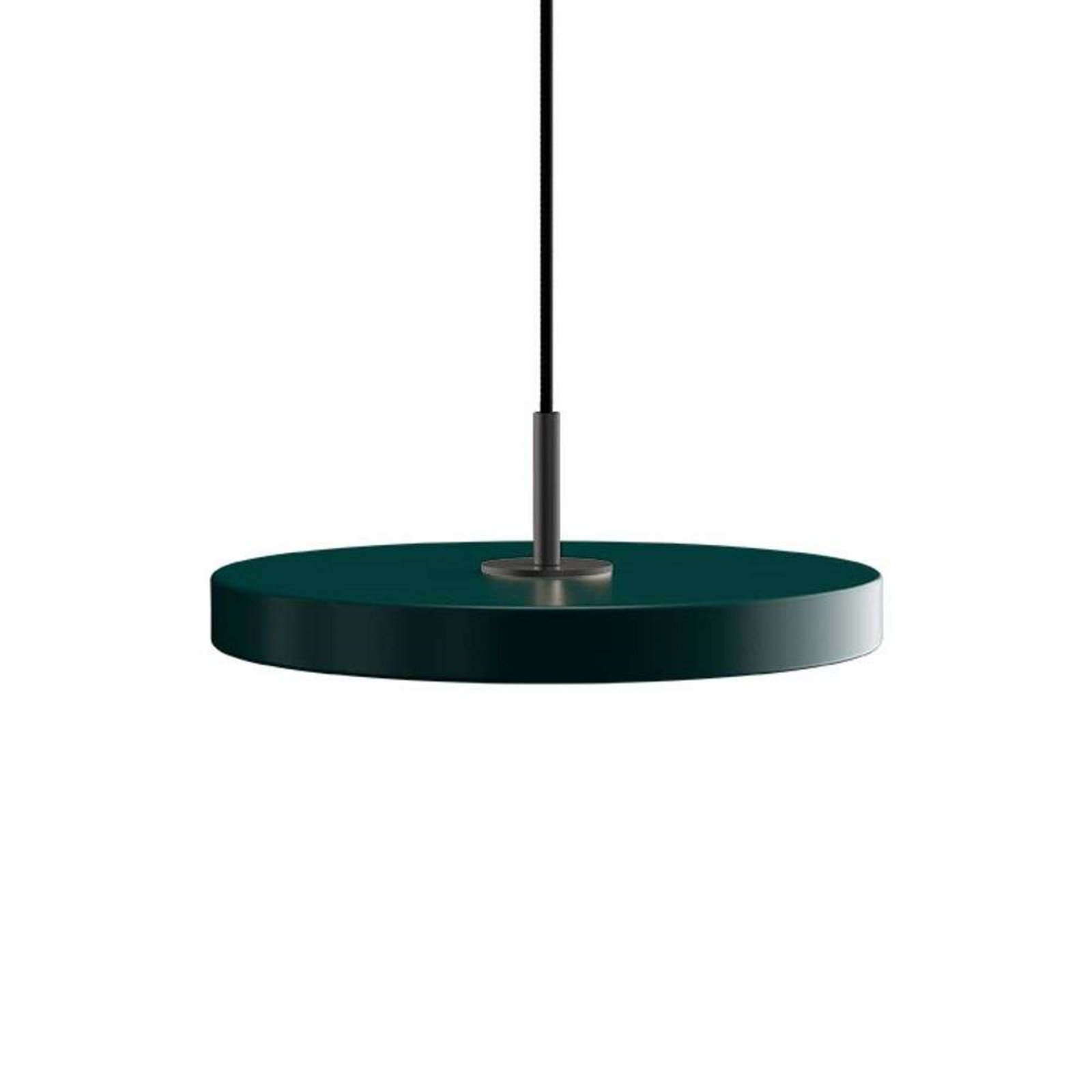 Asteria Mini Lustră Pendul Forest Green/Black Top - UMAGE