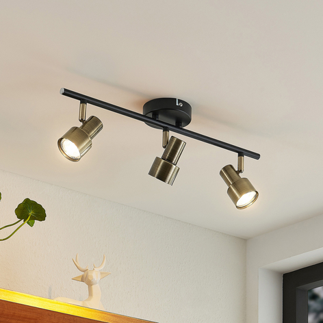 Lindby Kiyara takspotlight, 3 lampor