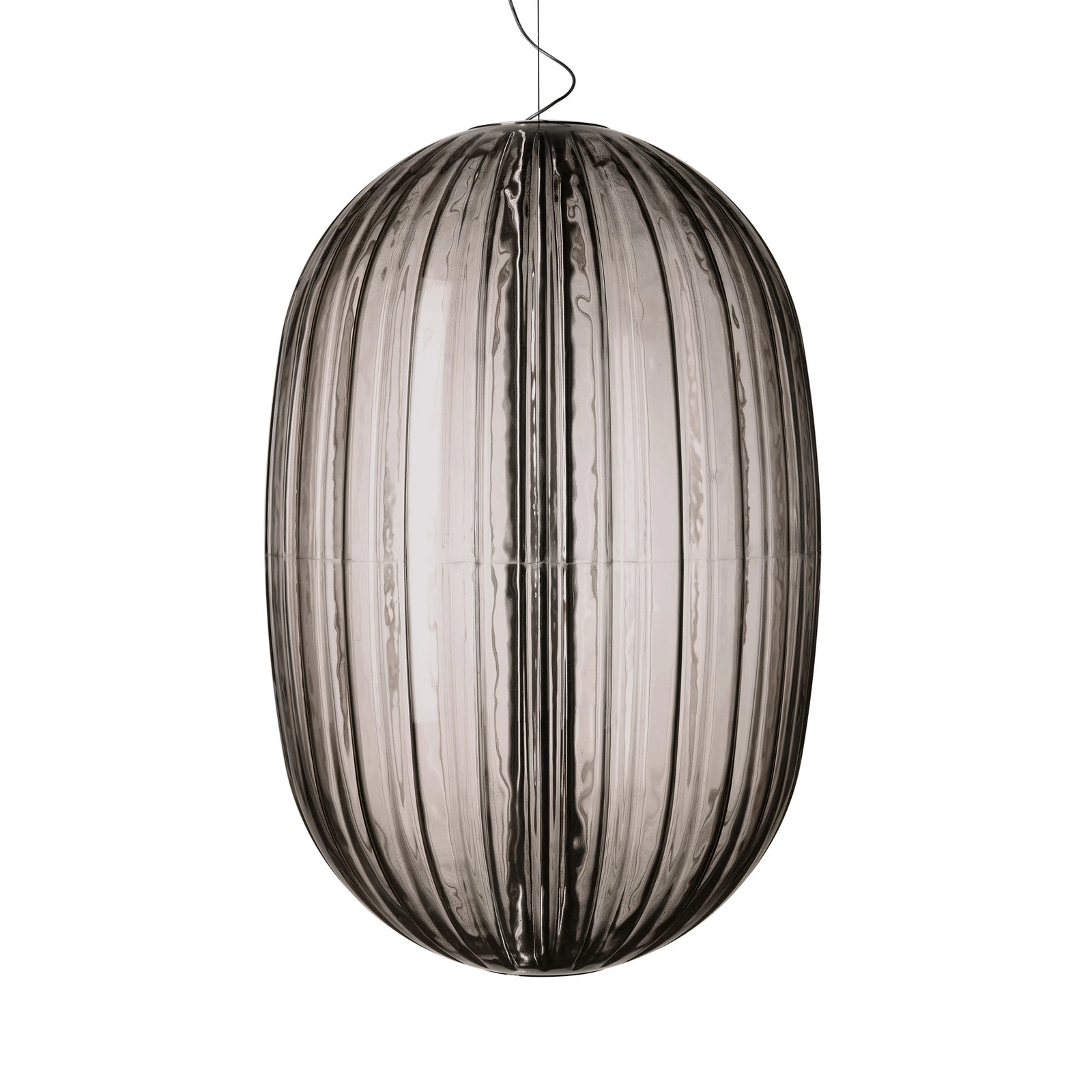 Foscarini Plass media colgante E27+GU10, gris