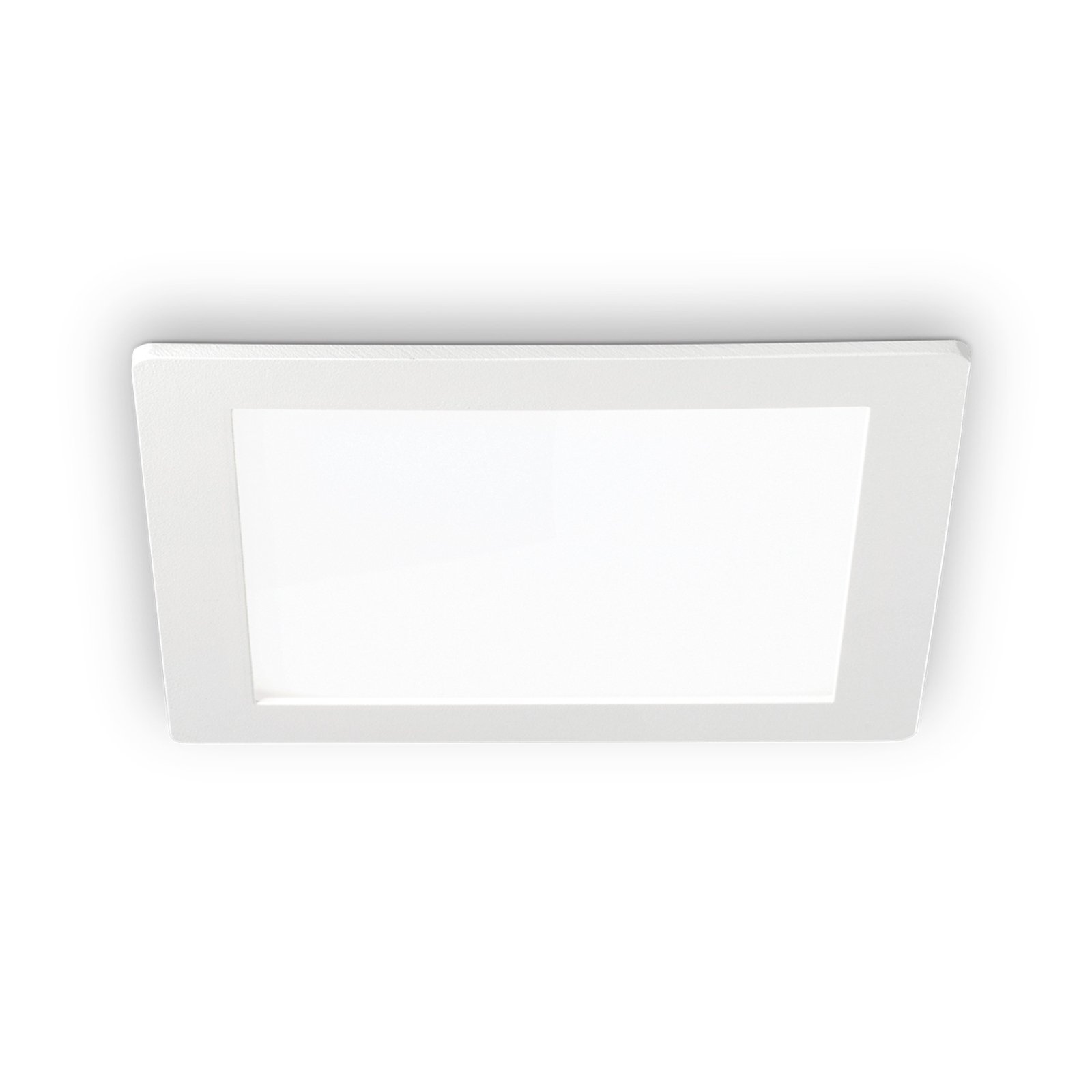 LED-taklampe Groove square 16,8x16,8 cm