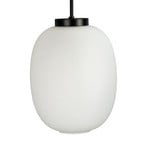 Dyberg Larsen DL39 pendant Ø 25cm opal white/black