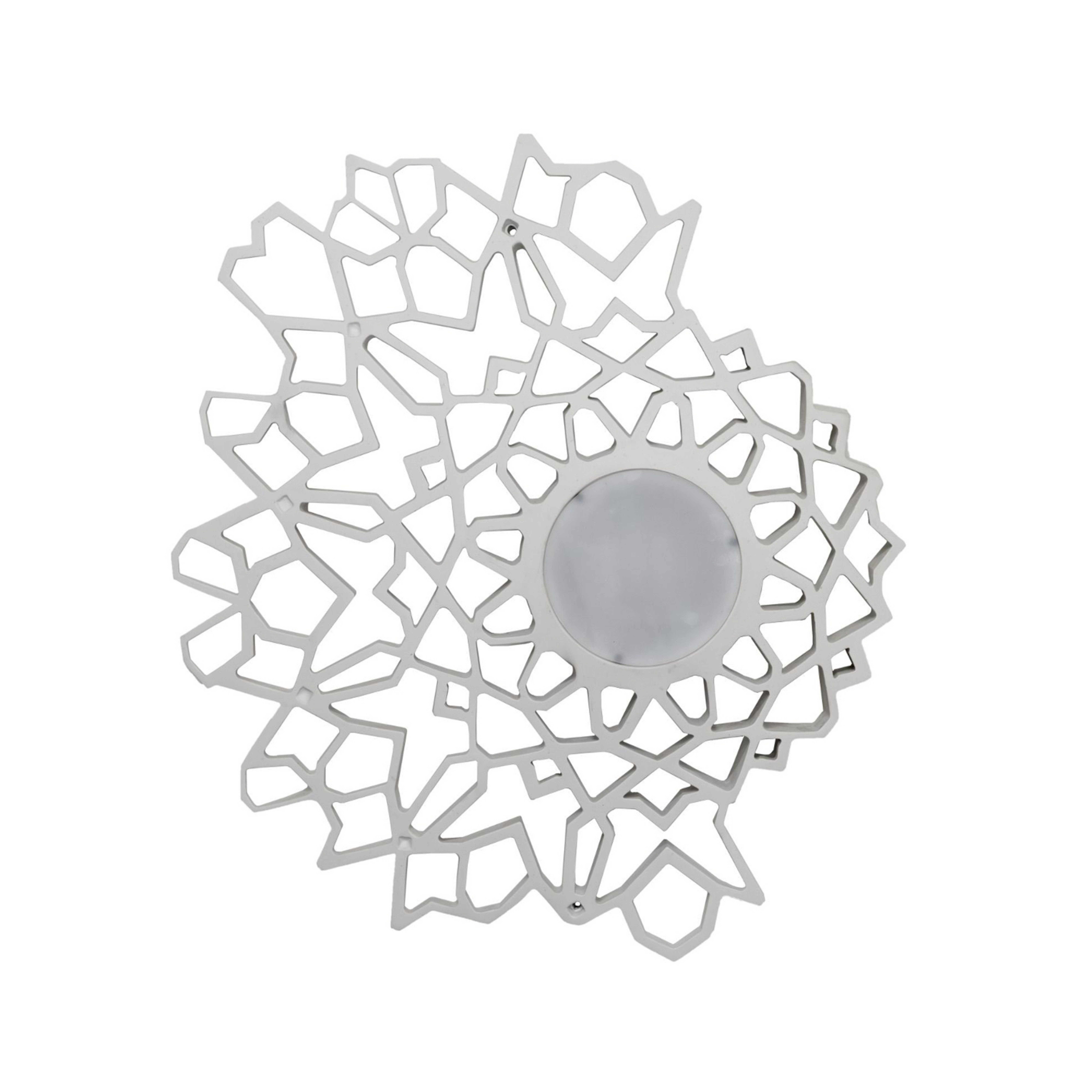 Applique murale LED Karman Notredame, blanc, 2 700 K, 63 x 56 cm