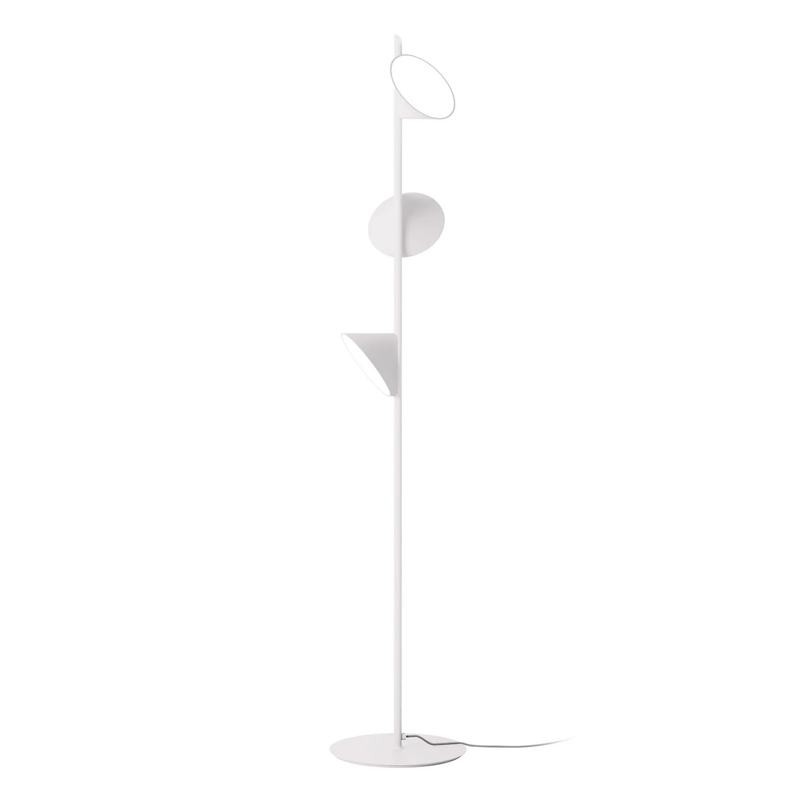 Axolight Orchid LED-Stehleuchte, weiß