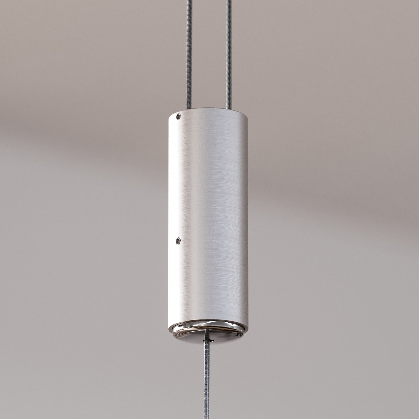 Rothfels LED-pendellampe Elna, nikkel, 118 cm