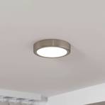 LED-Anbaupanel Fueva 5 IP20 830 nickel Ø16cm