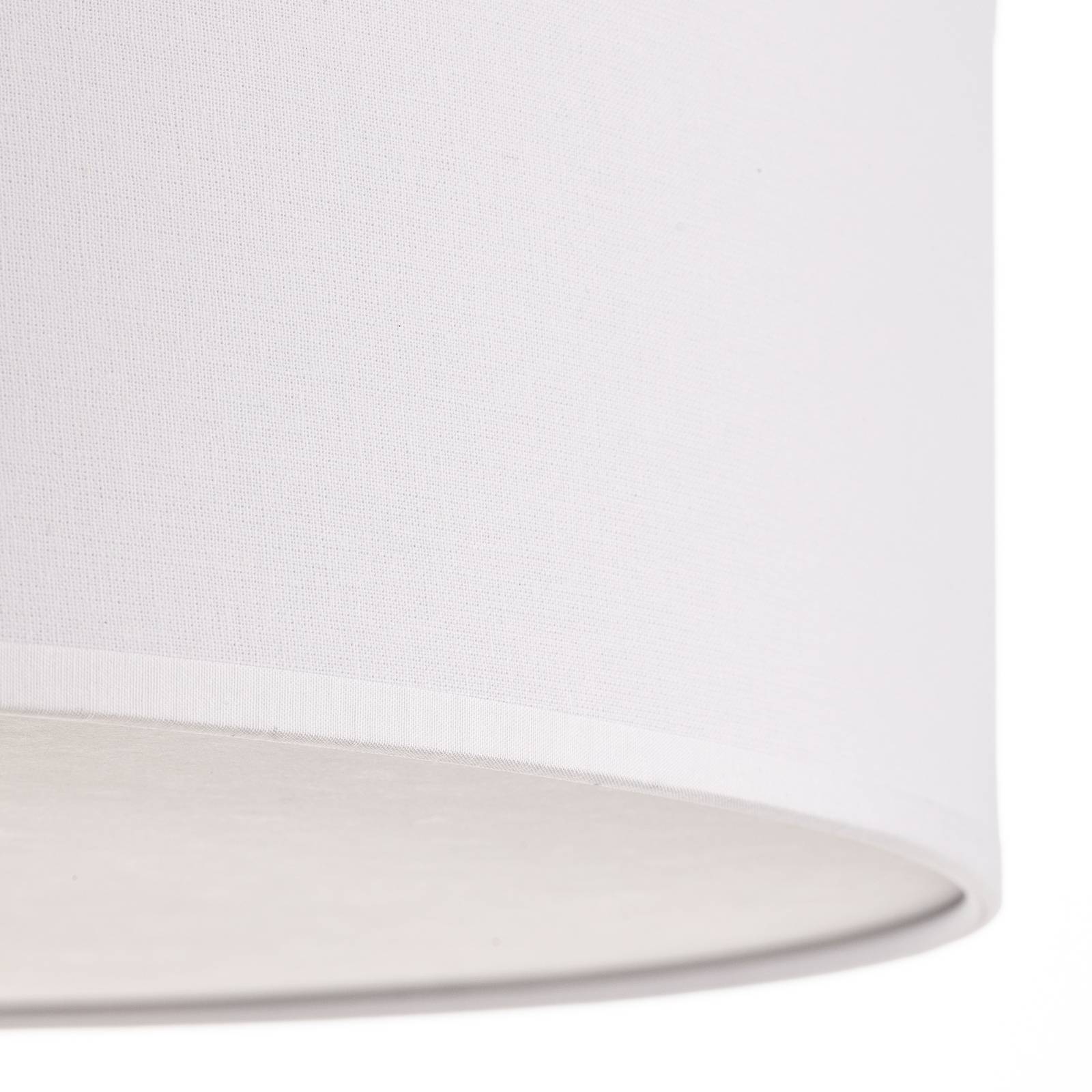 Lampa sufitowa Rondo, biała, Ø 50 cm
