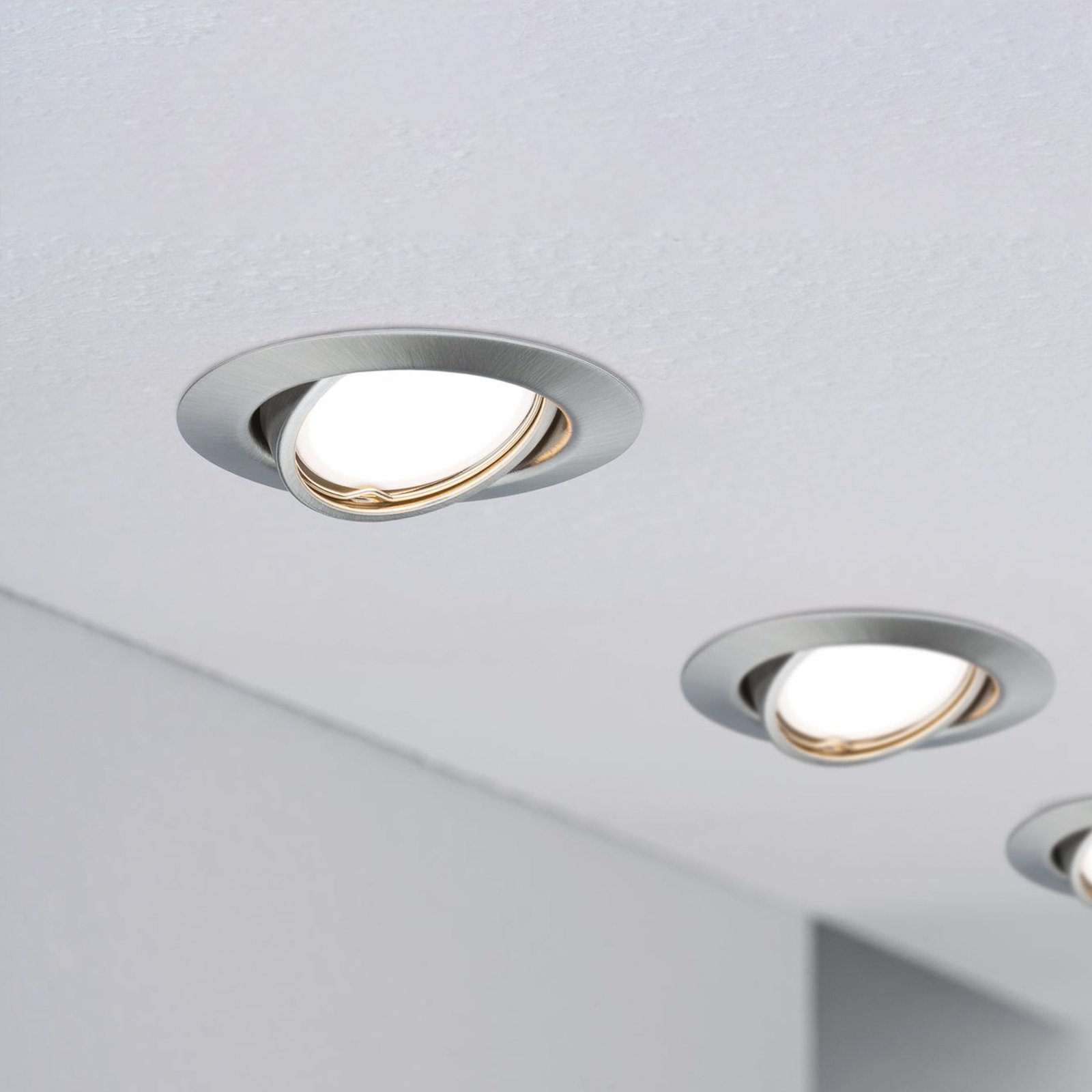 Paulmann Base GU10 recessed spotlight set of 3