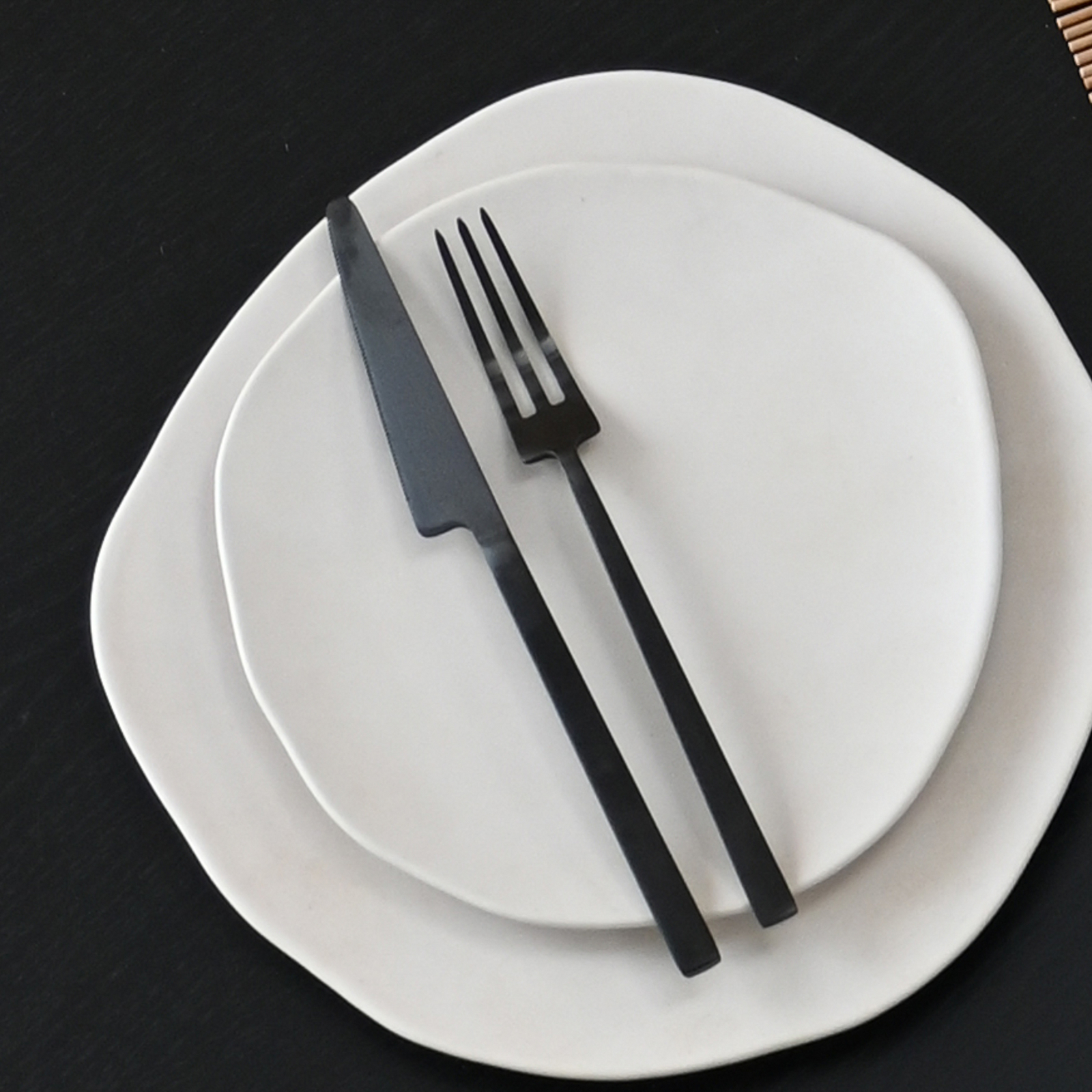 Zestaw sztućców Kogei, czarny, zestaw 24 sztuki – 101 Copenhagen