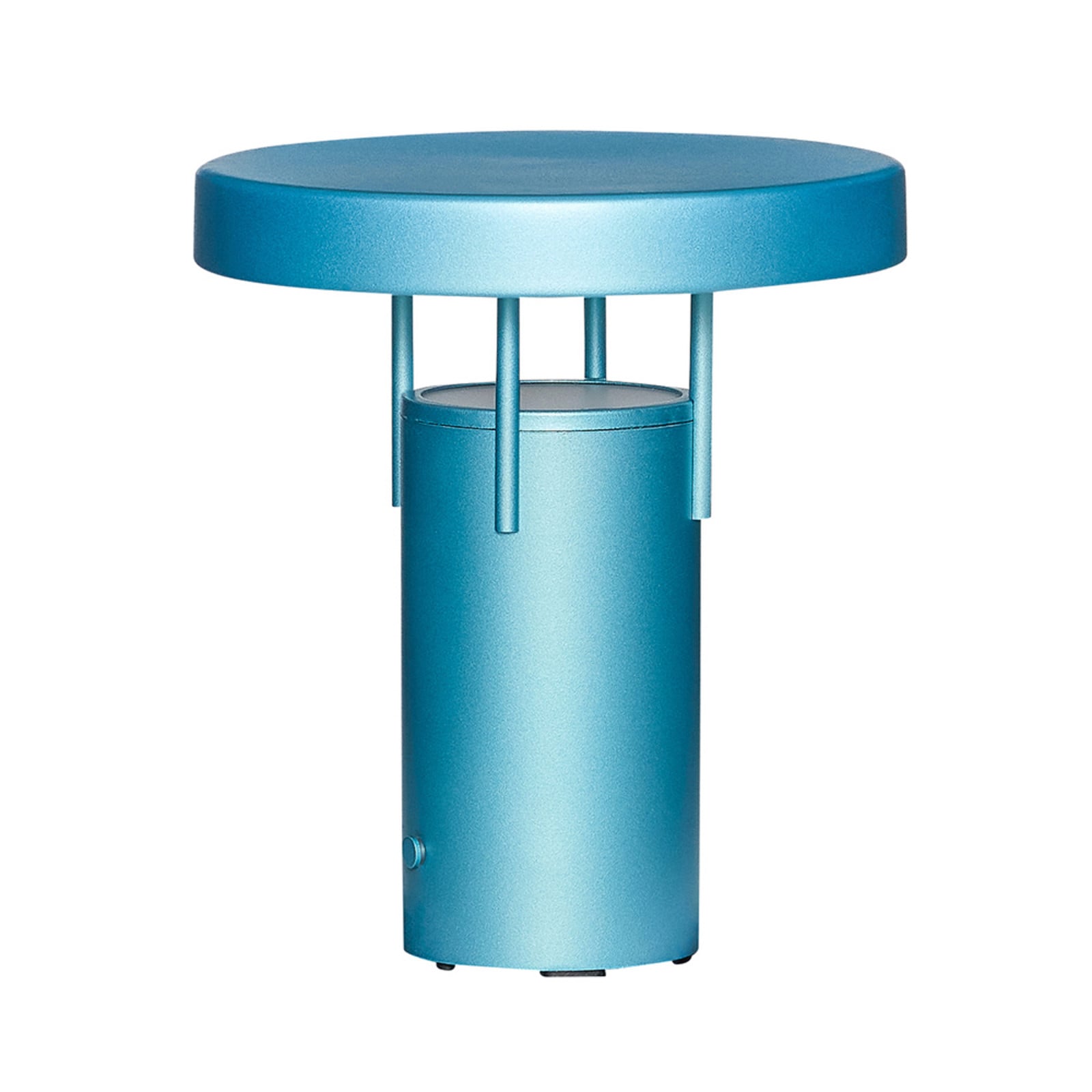 BringMe Mini LED-Akku-Tischlampe, türkis, Höhe 20cm Hübsch - Wohnzimmer - Aluminium