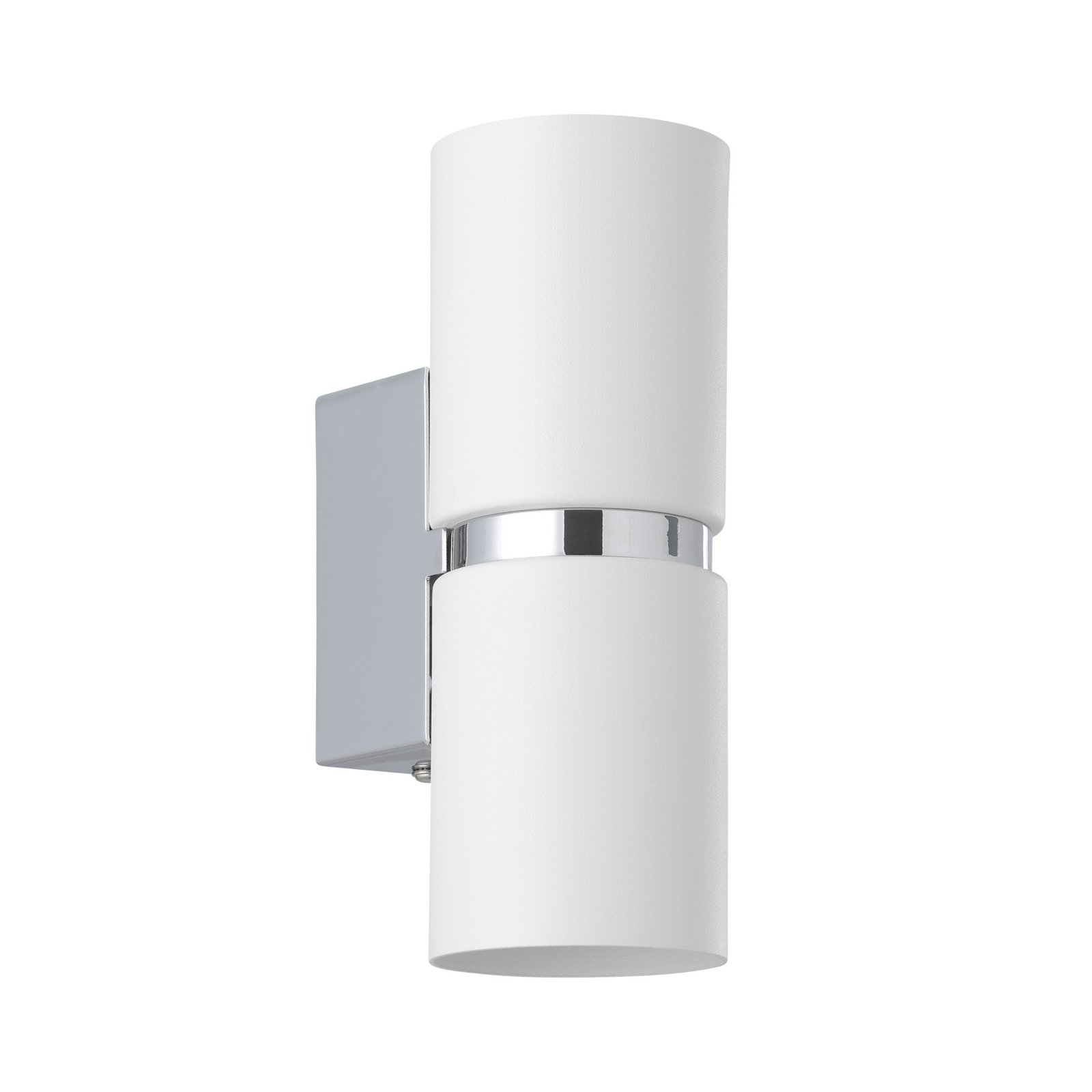 Passa két izzós LED fali lámpa, kerek, fehér