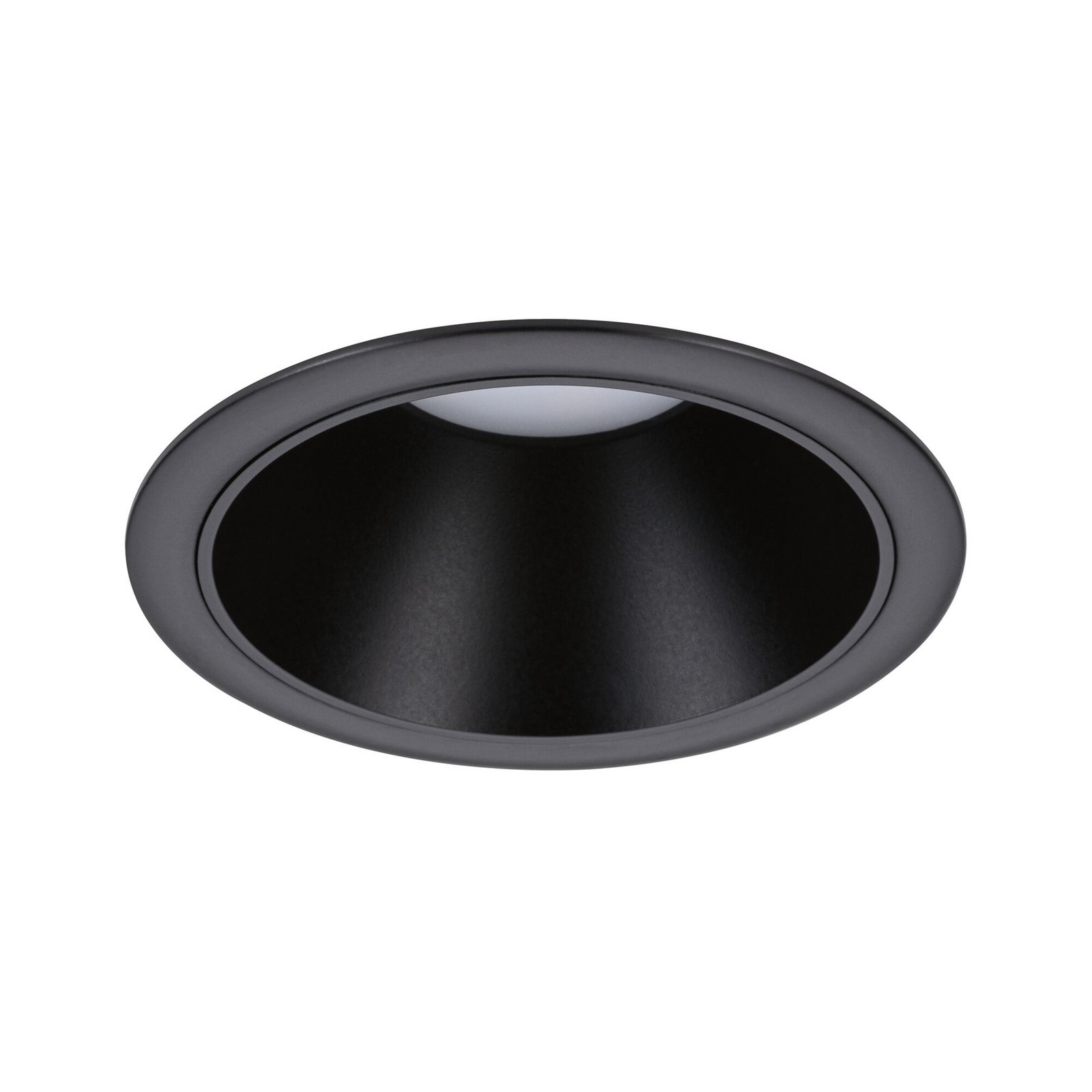 Paulmann LED podhledové svítidlo Cole Coin černá Ø9cm IP44 stmívatelné 3ks