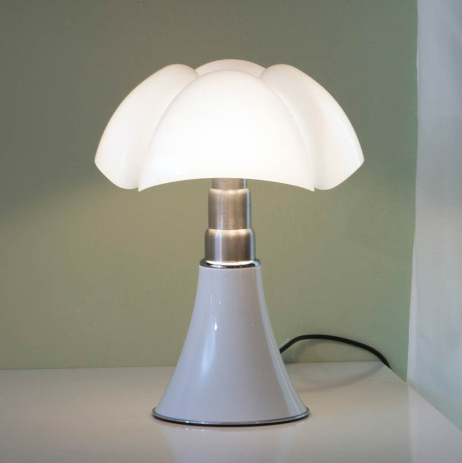 Martinelli Luce Minipipistrello lampă masă alb