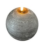 STERNTALER Świeca woskowa LED, czarna Wysokość 13 cm Kulka Bateria