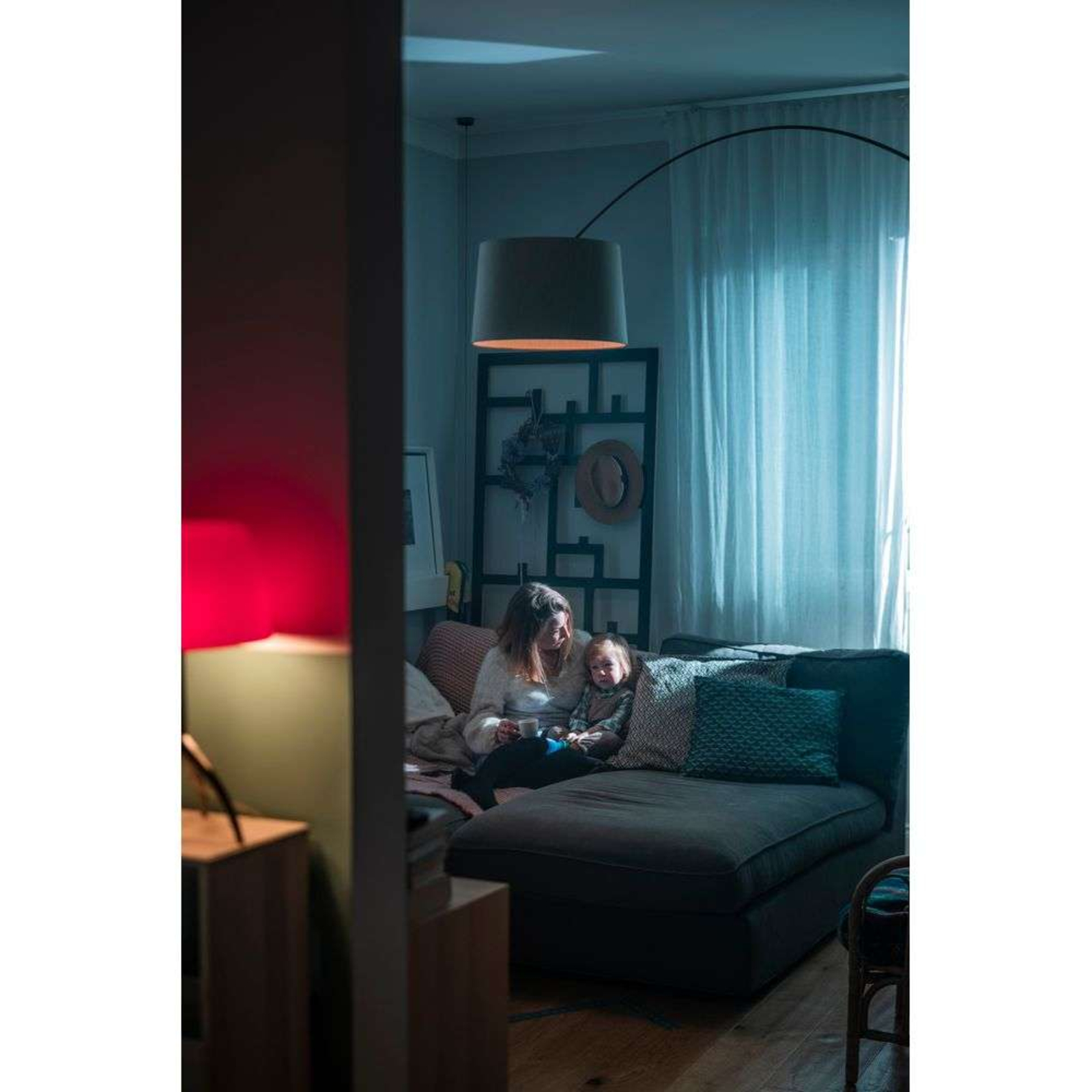 Twiggy Elle Wood Lampadar My LIght Black - Foscarini