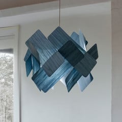 LZF Escape lampada a sospensione, Ø 52 cm, blu