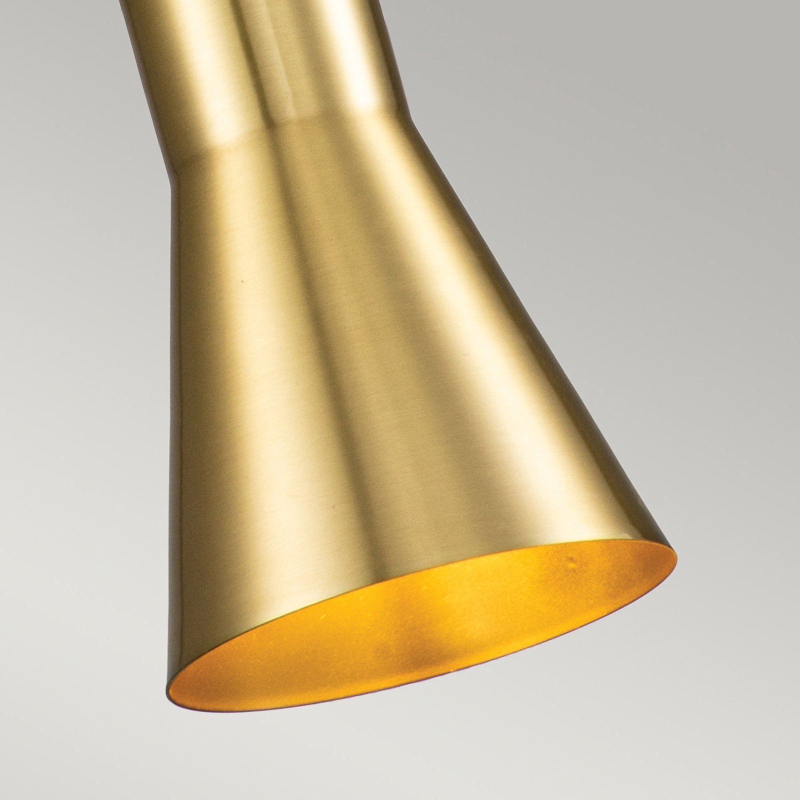 Lampa wisząca Etoile, 1-punktowa Ø 13,3 cm mosiądz antyczny
