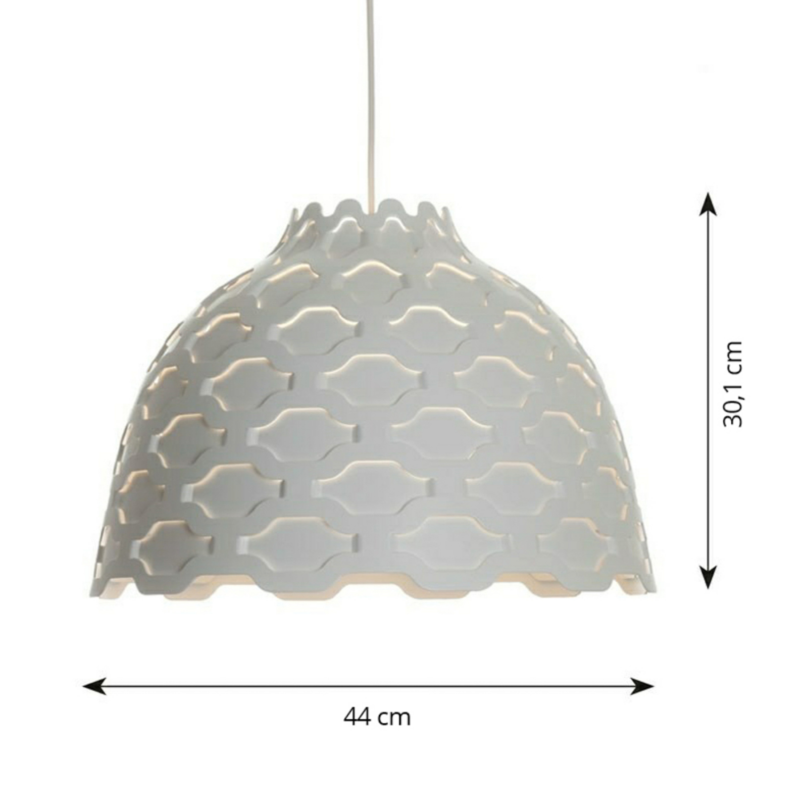 LC Shutters Diffuseur Opale - Louis Poulsen