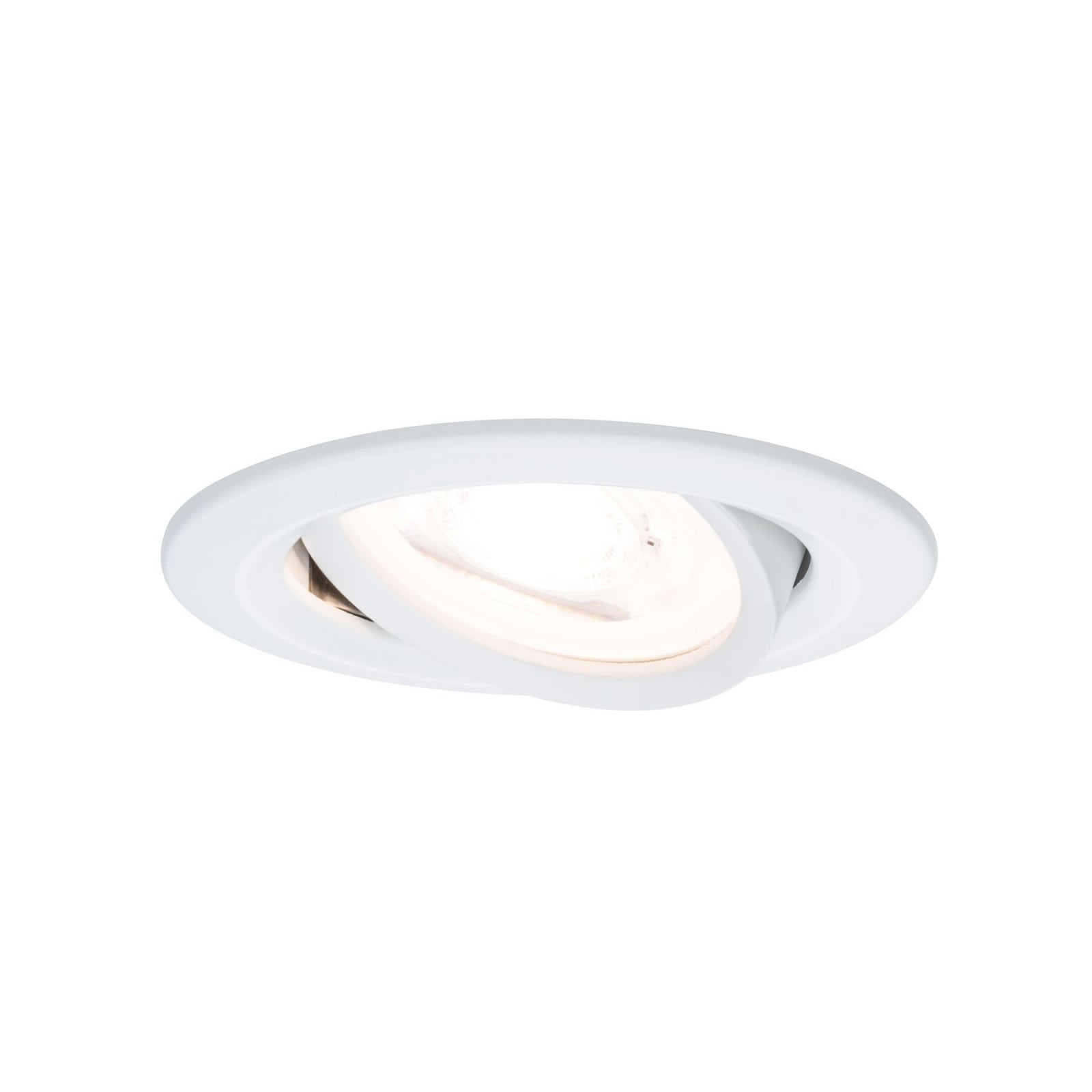 Paulmann Nova okrugli rotirajući reflektor s 3 svjetla, mat bijela, GU10, 2700K Paulmann Nova okrugli rotirajući reflektor s 3 svjetla, mat bijela, GU10, 2700K