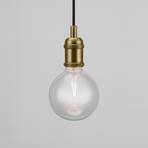 Avra – minimalist hanging lamp in brass