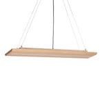 Envostar Tribe LED hanging light, oiled oak