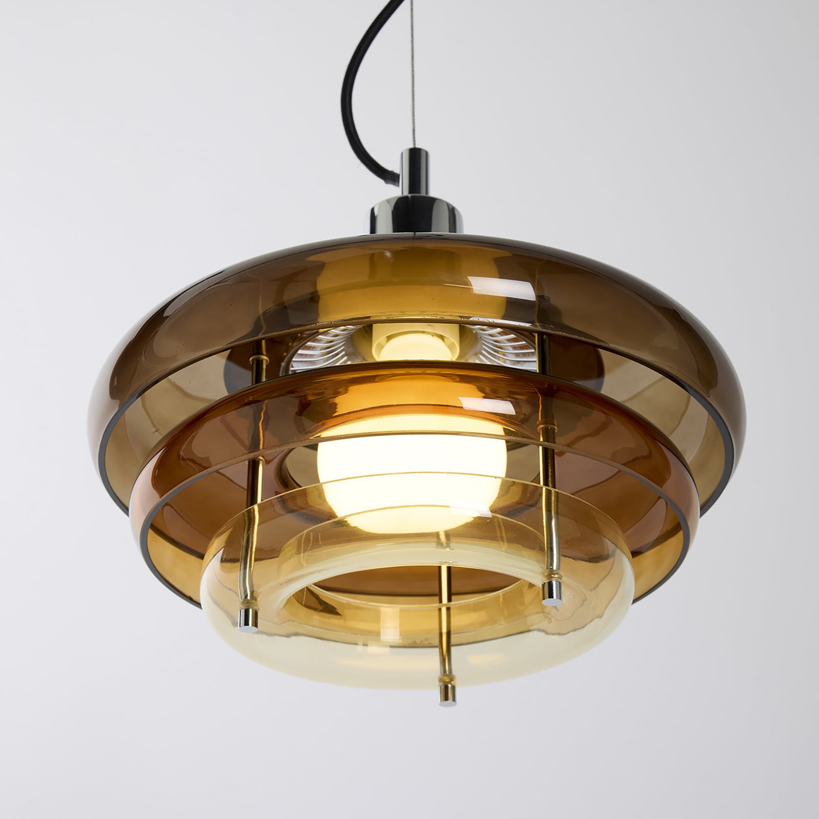 Lampada a sospensione Sunset Ø 28 cm, ambra - MARKET SET