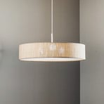 Lampa wisząca Turda, szara, Ø 65 cm