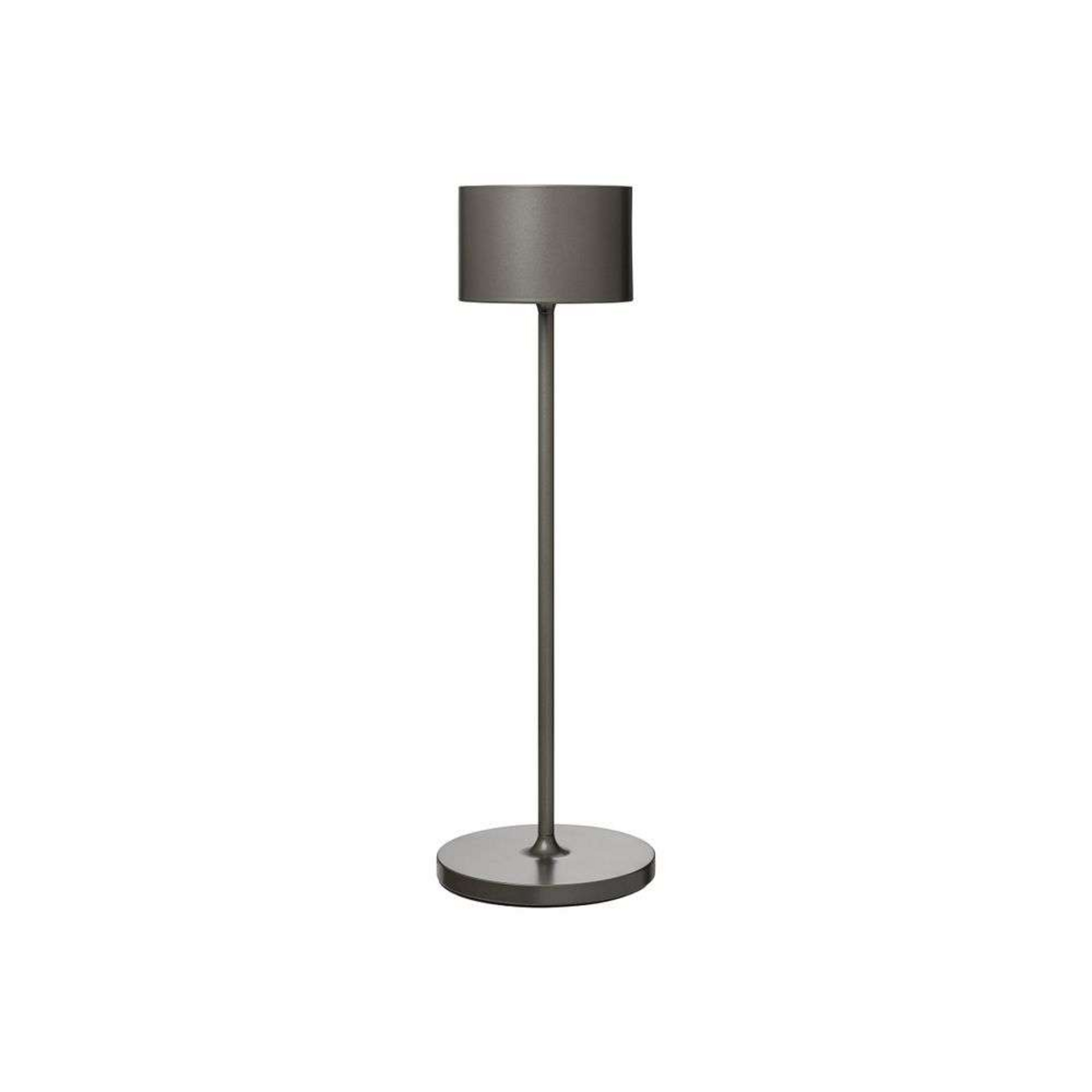 Farol Portable Table Lamp Burned Metal/Metallic - Blomus