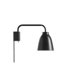 Caravaggio Read Wall Lamp Black - Fritz Hansen